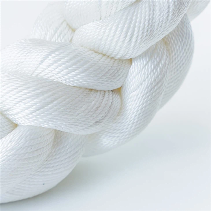 8 Strands White PP Multi Vessel Rope